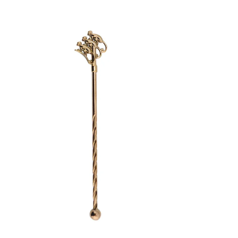 Cocktail Ceremony Swizzle Stick Monkeys miscelatori 10 pz resina