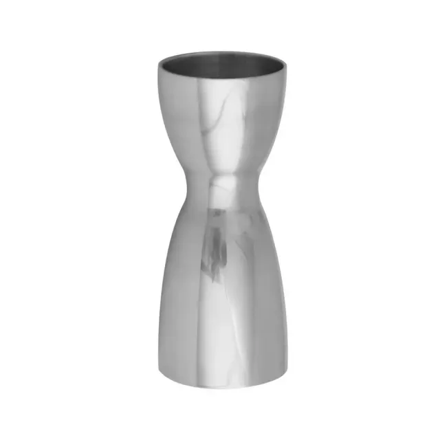 Cocktail Ceremony Hourglass jigger 30/50 ml argento graduato