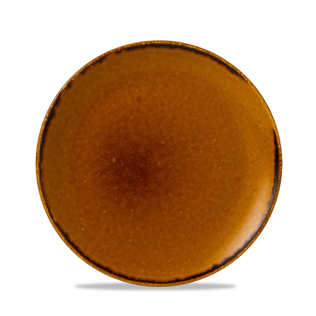 Churchill Harvest Brown piatto coupe 21,7 cm 6 pezzi