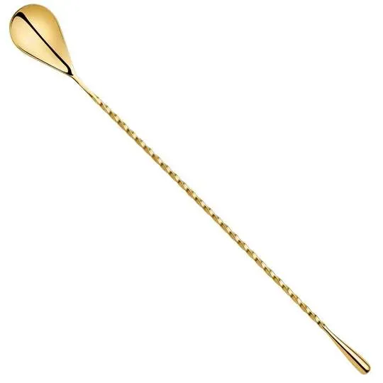 Urban Bar Drop Gold cucchiaio da bar 30cm oro