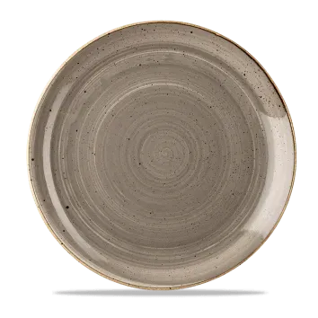 Showbar Stonecast Piatto Piano 32,4 cm Grigio 6 pz