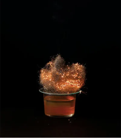 Cocktail Ceremony Fire Steel Wool lana 100g scintille