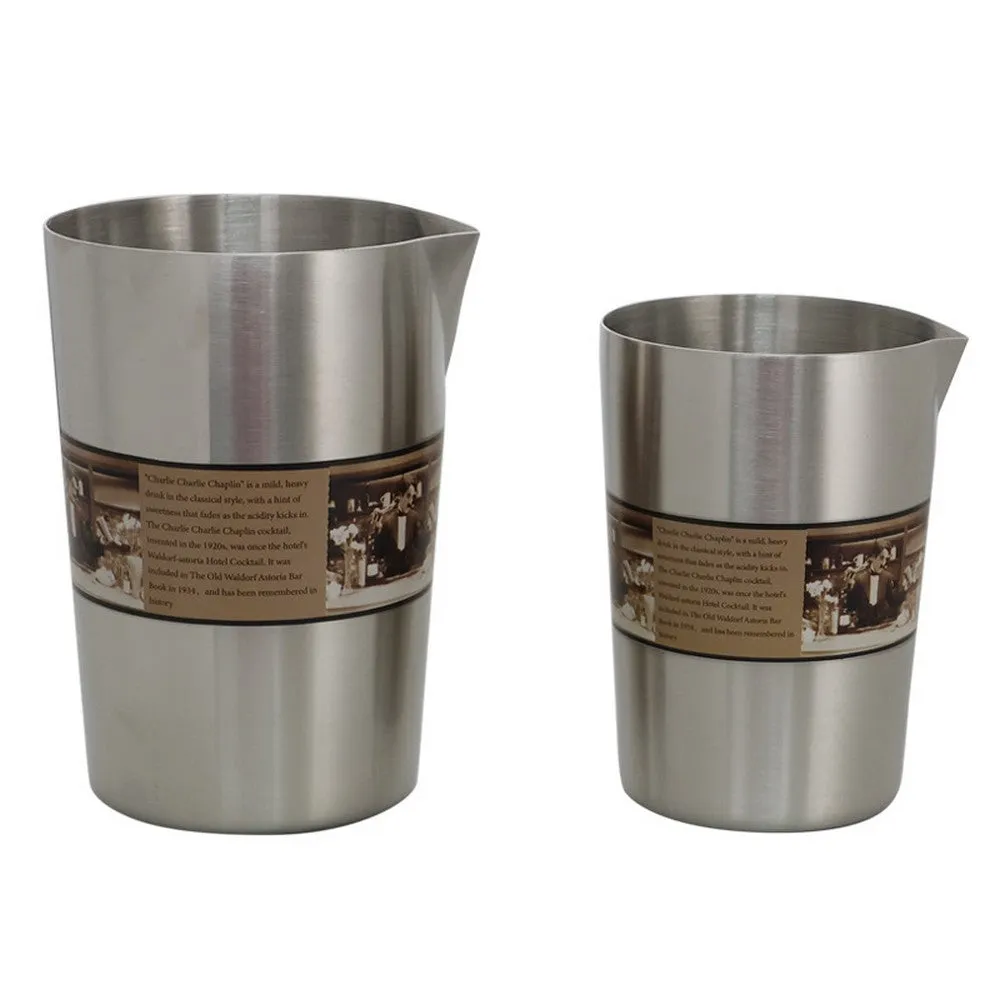 Cocktail Ceremony Chaplin Mixing Glass Acciaio 500/800ml
