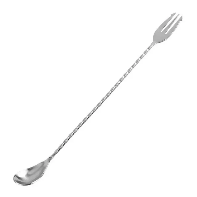 Cocktail Ceremony Fork bar spoon 40 cm nero