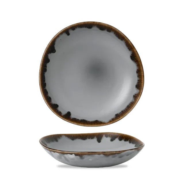 Showbar Harvest Grey Organic Bowl ciotola 25,3 cm 6 pezzi porcellana