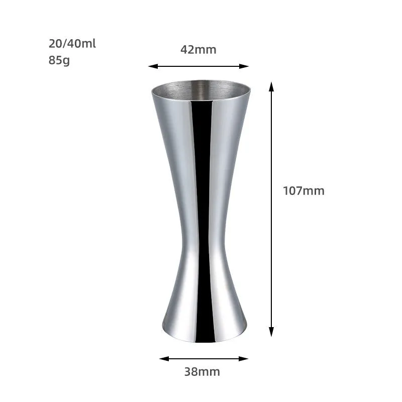 Cocktail Ceremony Aero jigger misurino 30/60 ml graduato
