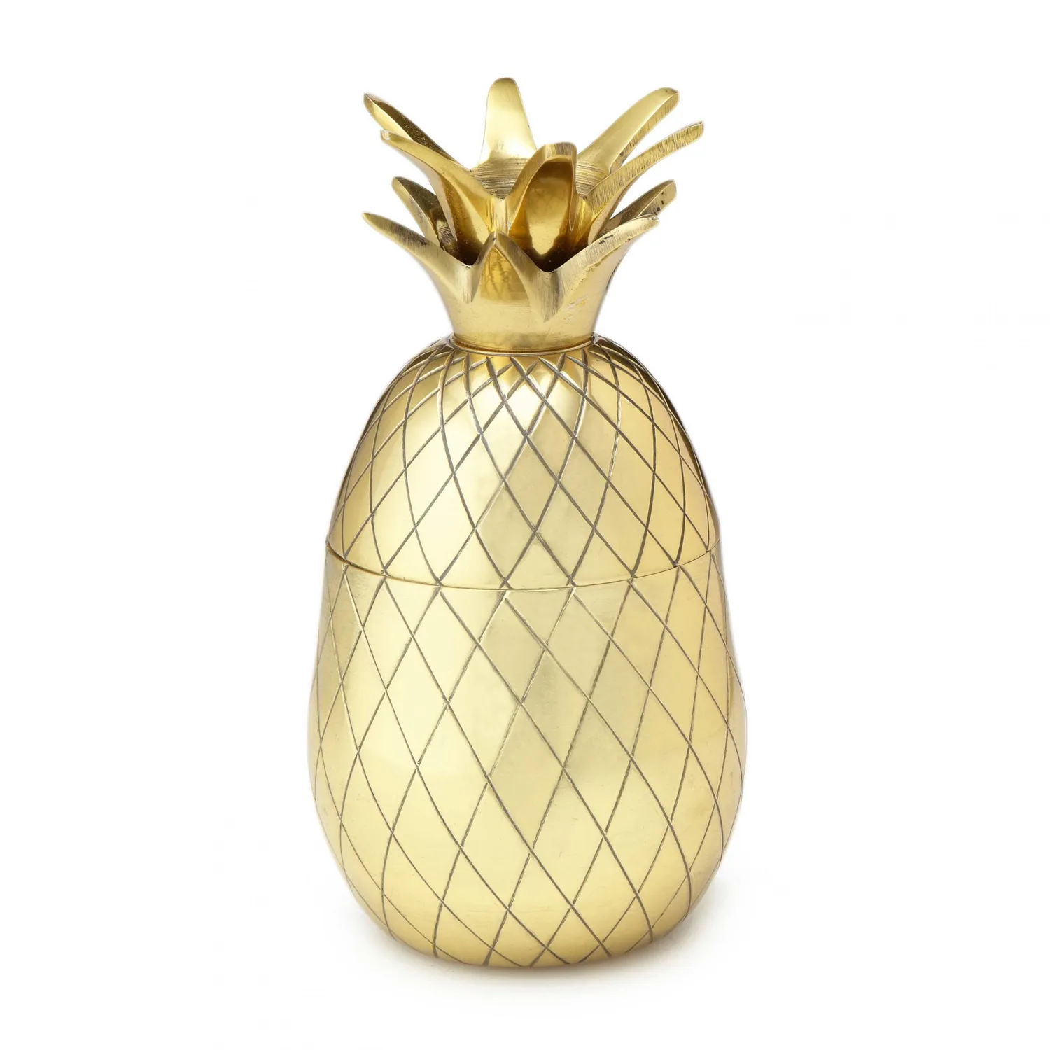 Showbar Pineapple Shot Glass bicchierini shot 2 pezzi dorati