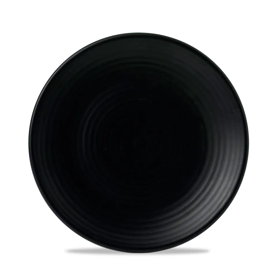 Showbar Evo Jet piatto coupe 22,9cm nero 6 pezzi