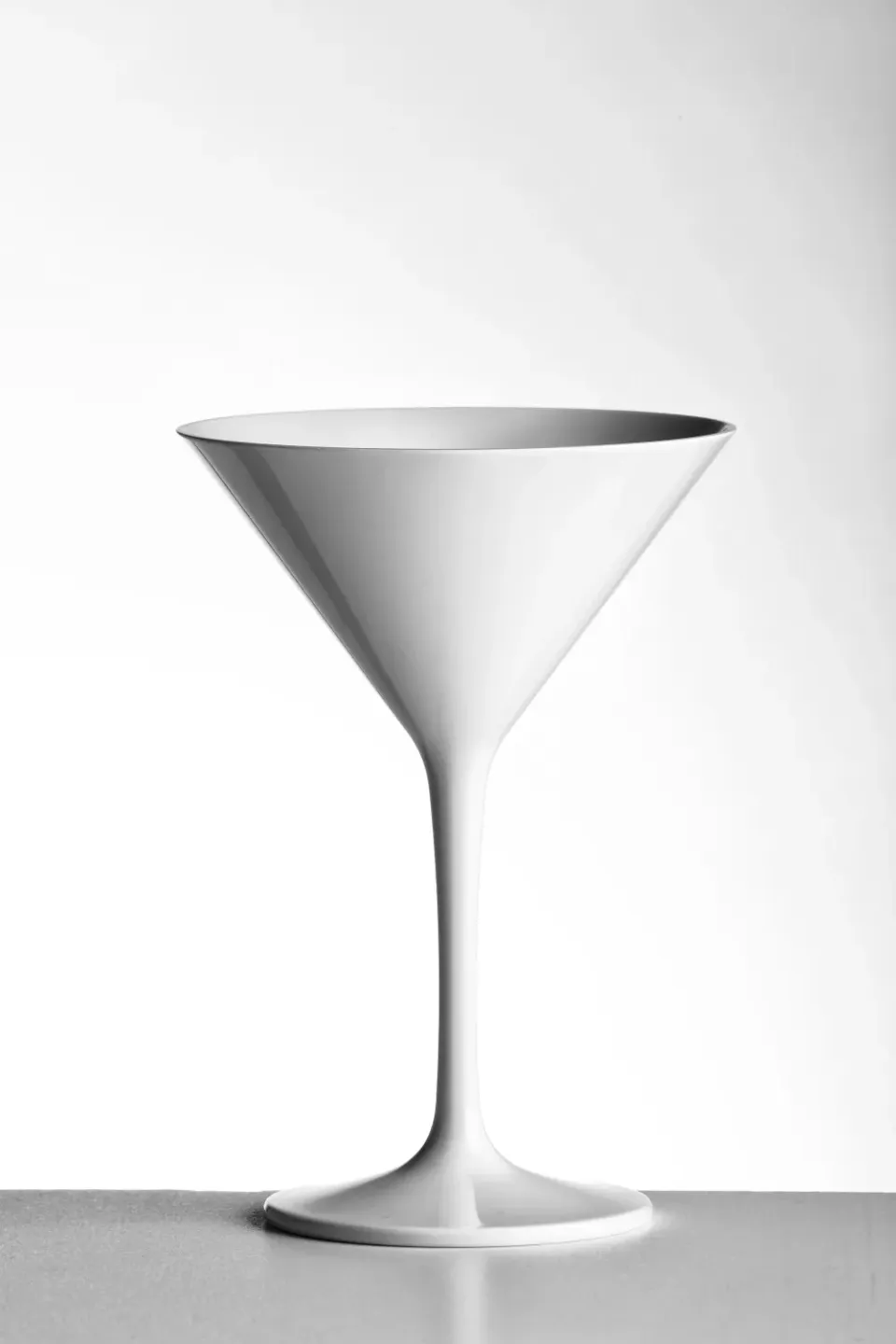 Showbar Coppetta Martini bicchiere bianco policarbonato 24pz