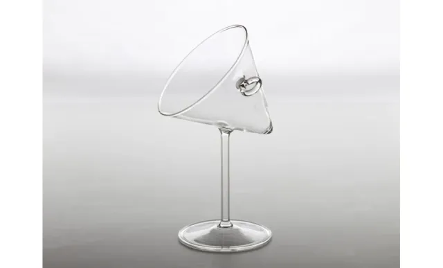 Showbar Dry coppa martini vetro 60 ml con anello