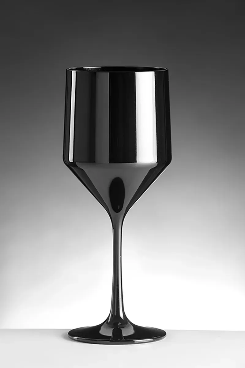Showbar Premium Vino bicchiere vino policarbonato nero 24 pz