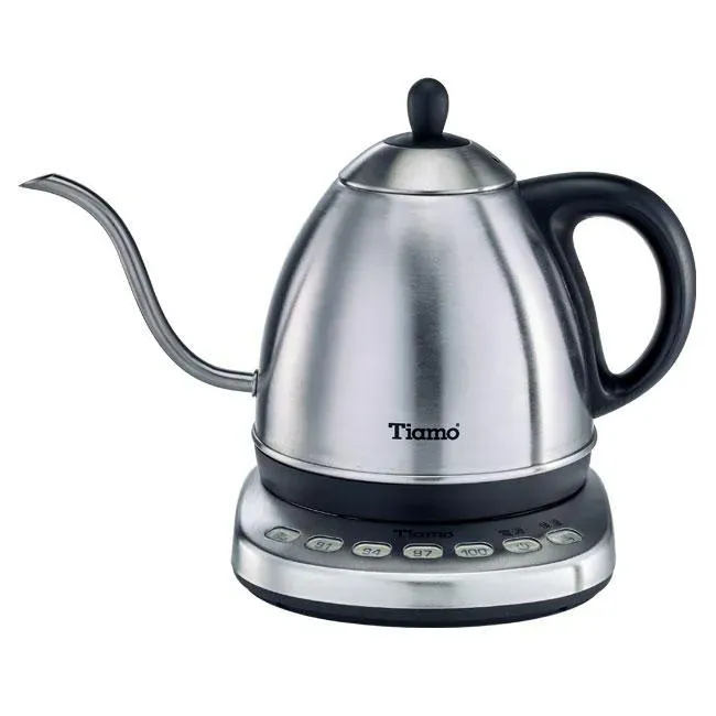 Showbar Tiamo Kettle Electric Coffee Pot bollitore 1,0L collo cigno
