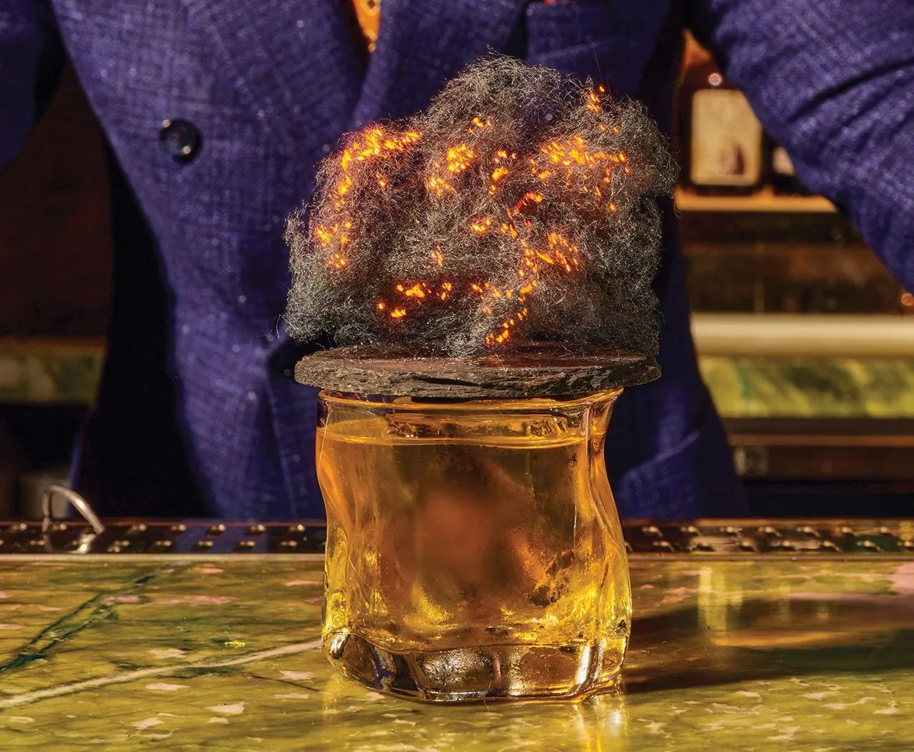 Cocktail Ceremony Fire Steel Wool lana 100g scintille