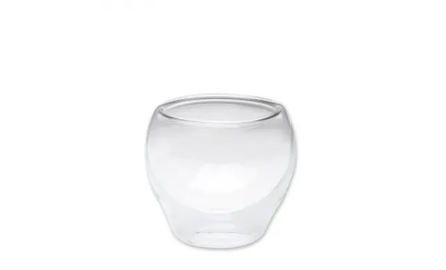 Showbar Mini bicchierino doppia camera vetro 80 ml Ø6,5 cm