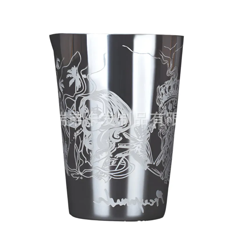 Cocktail Ceremony Pirate Queen mixing glass acciaio 500 ml
