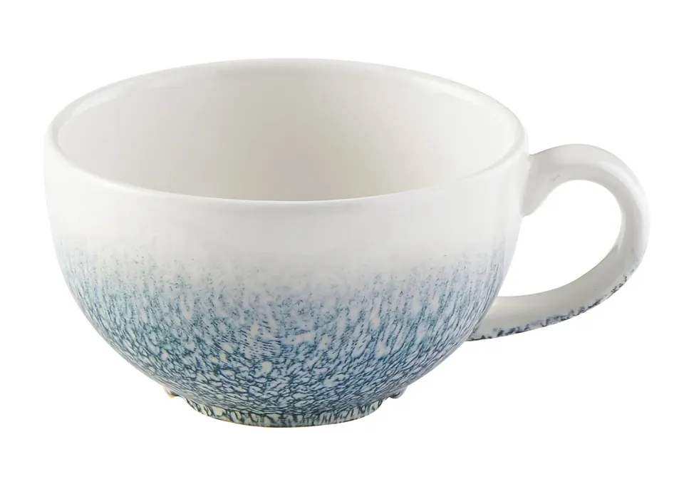 Churchill Studio Prints Raku Topaz Blue tazza cappuccino 22,7 cl 6 pezzi