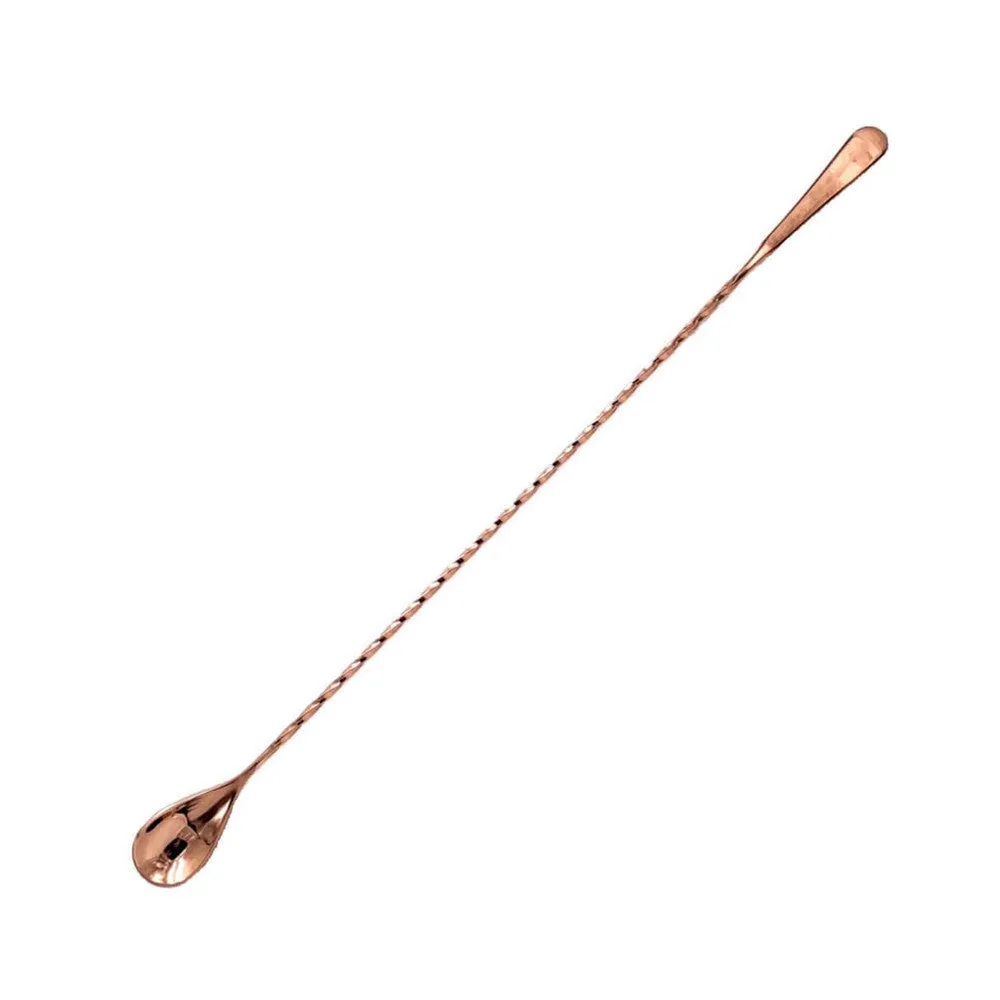 Cocktail Ceremony Flat bar spoon acciaio 30 cm argento