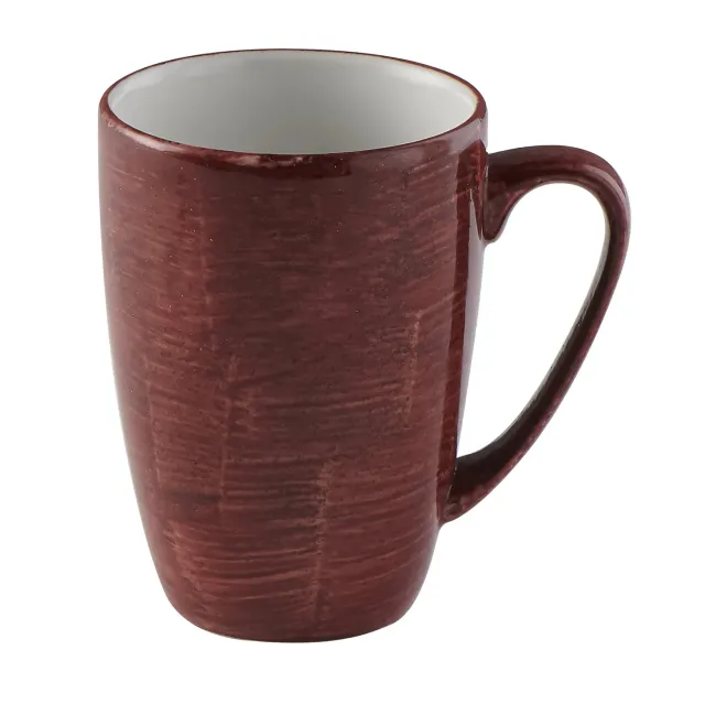 Churchill Stonecast Patina Rust Red Mug 34 cl 6 Pezzi