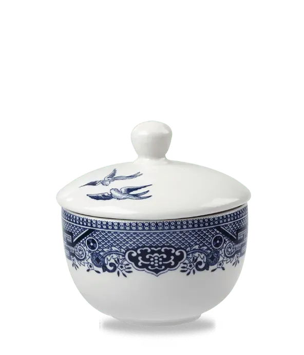 Showbar Vintage Prints Blue Willow zuccheriera 10cm