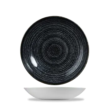 Showbar Studio Prints piatto fondo nero 24,8 cm 6 pezzi