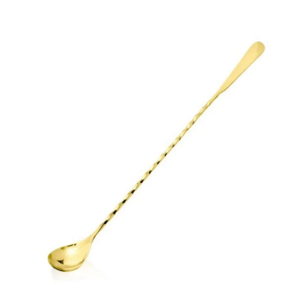 Cocktail Ceremony Flat bar spoon acciaio 30 cm argento