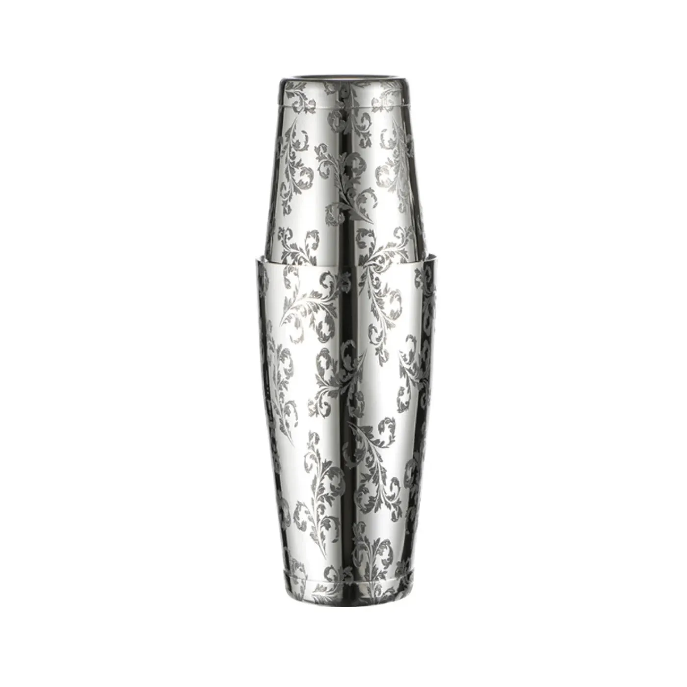 Cocktail Ceremony Leaves shaker boston silver foglie 850 ml
