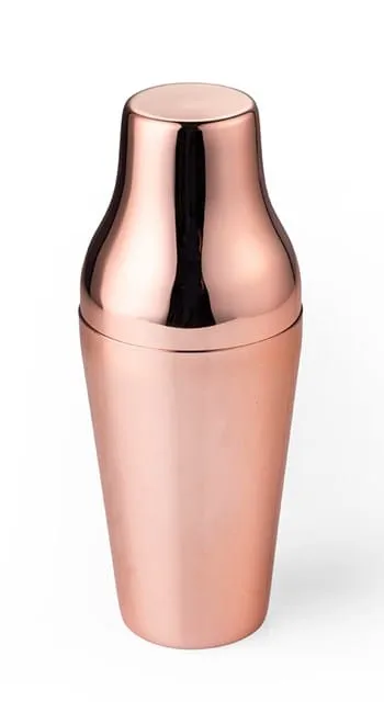 Lorraine Parisienne shaker rame 650 ml acciaio