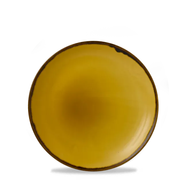Churchill Harvest Mustard piatto coupe 21,7 cm 6 pezzi