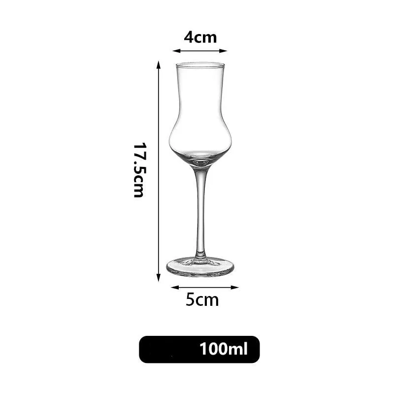 Cocktail Ceremony Testing Shot Bicchieri Tulipano 100ml 6pz