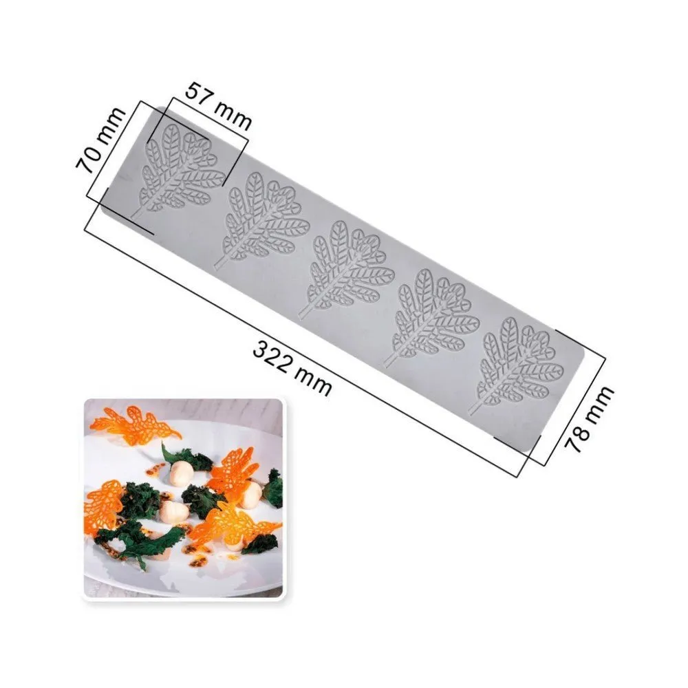 Cocktail Ceremony Leaf stampo silicone foglia decorazioni