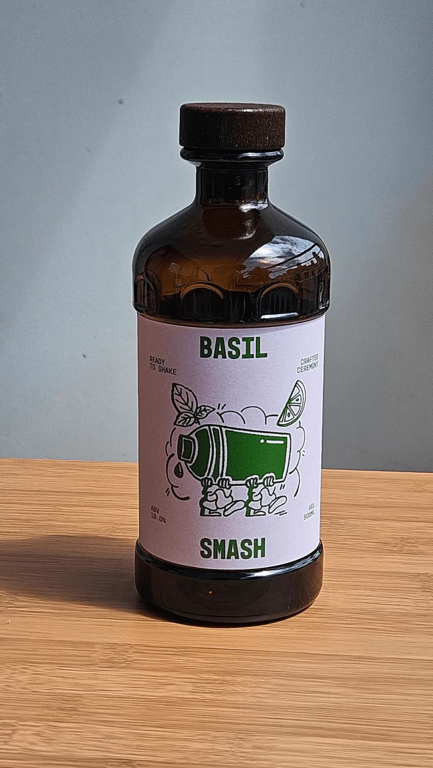 Cocktail Ceremony Basil Smash cocktail gin basilico