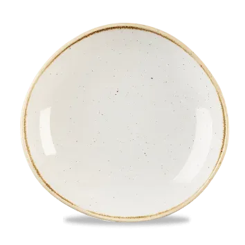 Churchill Stonecast Trace Bianco Piatto Fondo 25,3 cm 6 Pezzi