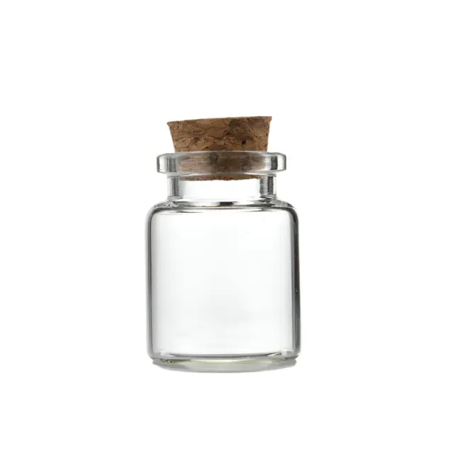 Cocktail Ceremony provette vetro 15 ml tappo sughero 10 pezzi