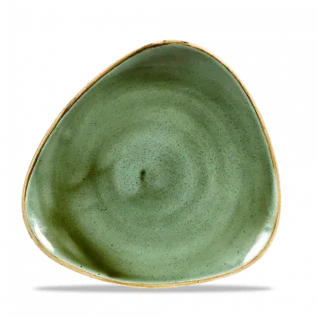 Showbar Stonecast Samphire piatto triangolare 22,9 cm 6 pezzi verde