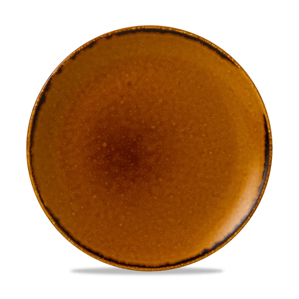 Showbar Harvest Brown Coupe piatto 26 cm 6 pezzi
