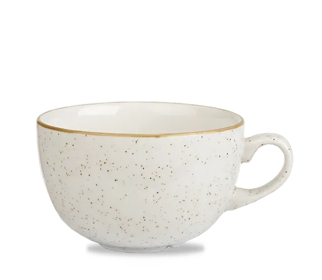Churchill Stonecast Bianco Puntinato tazza tea 40 cl 6 pezzi
