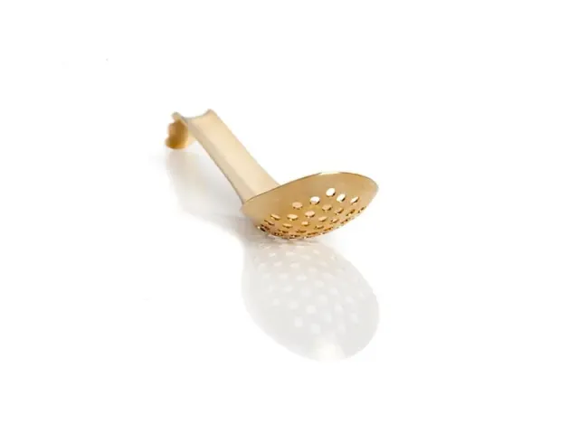 Showbar Lotus Cucchiaio Forato Oro Raccogli Sfera