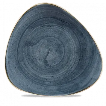 Churchill Stonecast Blueberry piatto triangolare 31,1 cm 6 pz