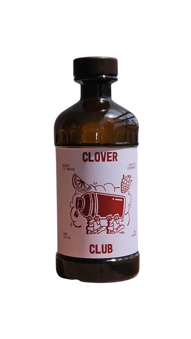 Cocktail Ceremony Clover Club cocktail pronto gin lampone