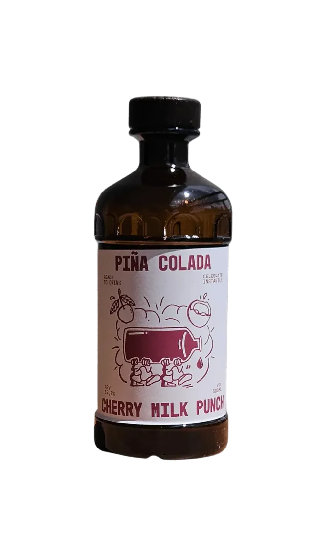 Cocktail Ceremony Piña Colada Cherry milk punch rum
