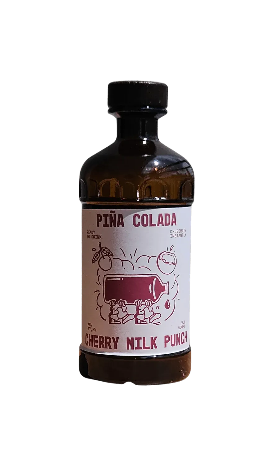 Cocktail Ceremony Piña Colada Cherry milk punch rum