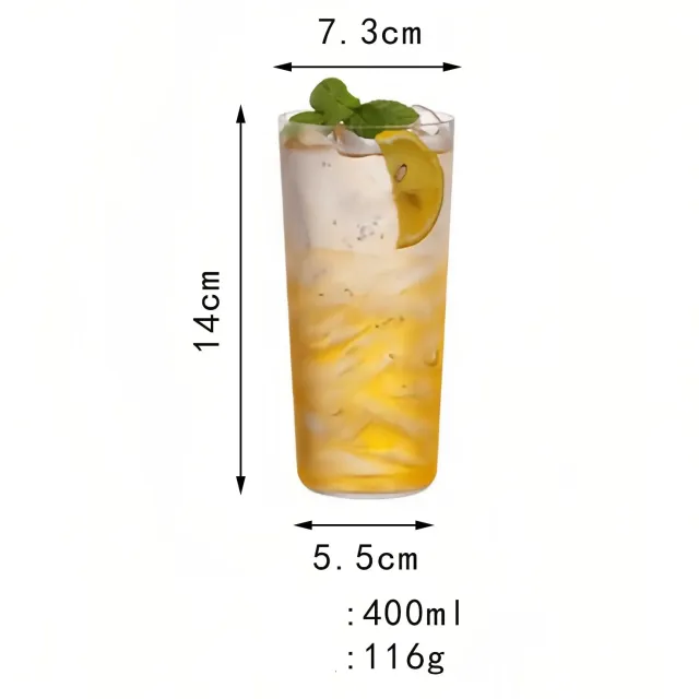 Cocktail Ceremony Collins bicchiere 400 ml vetro long drink