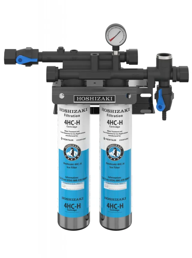 Hoshizaki 4HC-H Twin filtro acqua doppia prima installazione