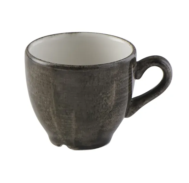 Stonecast Patina Iron Black tazzina espresso 10cl 6pz