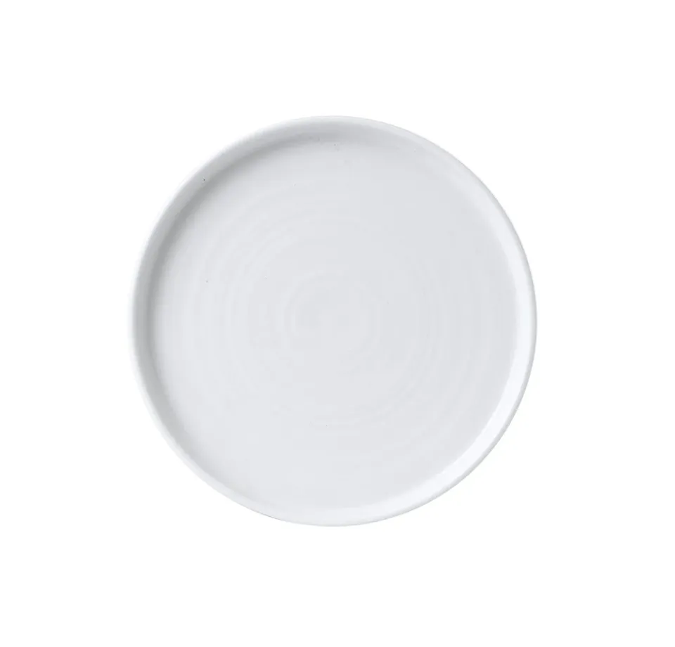 Showbar Chefs Walled Plate 21 cm piatto porcellana 6 pezzi bordo alto