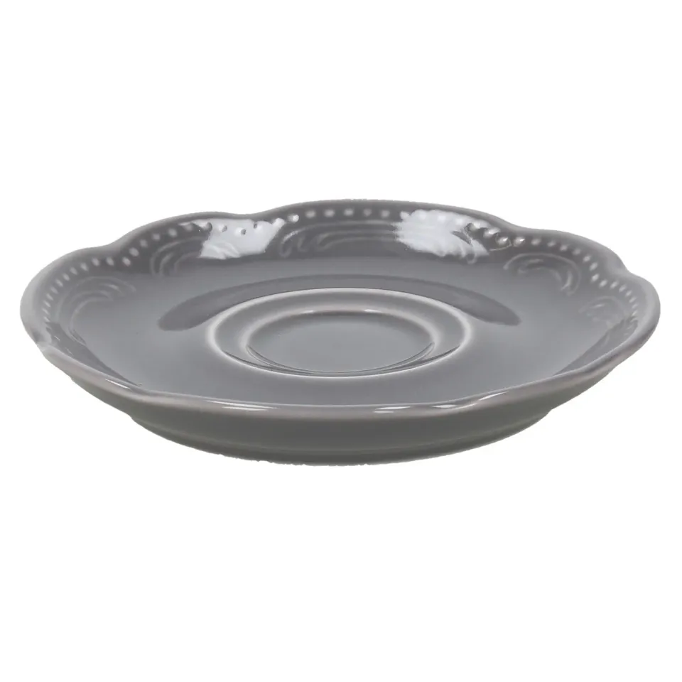 Tognana Charme Grigio piattino caffè 12 cm 6 pezzi