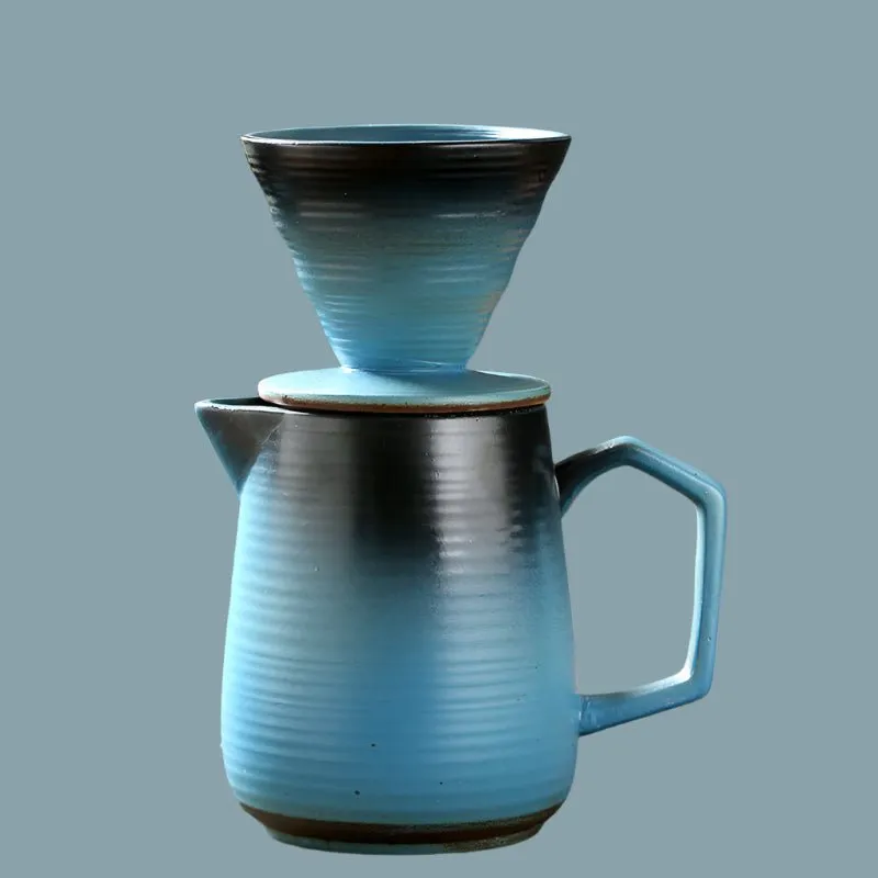 Cocktail Ceremony V60 dripper caffè ceramica giallo terra