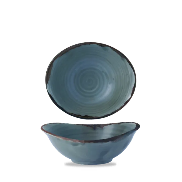 Showbar Harvest Blue Bowl Fonda 19,9cm 6 pezzi blu