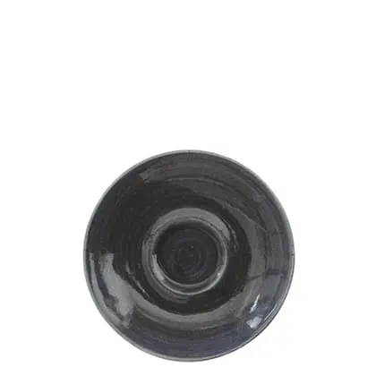 Showbar Monochrome piattino nero onice 15,6 cm 6 pezzi