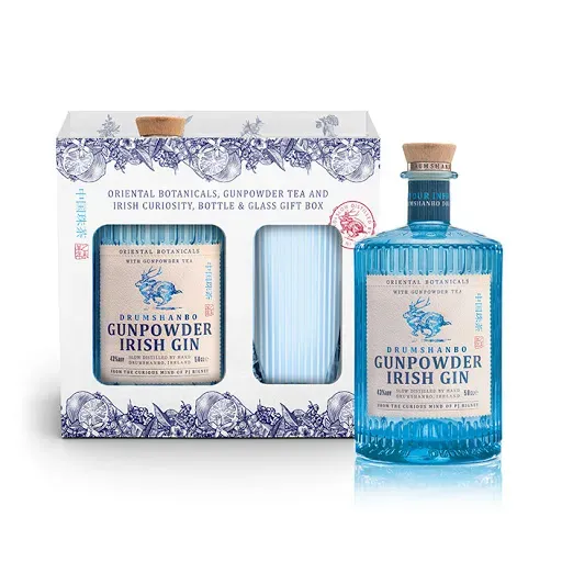 Drumshanbo Gunpowder Irish Gin 50cl confezione regalo